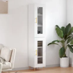 vidaXL Skåp>Högskåp 34,5x34x180 cm konstruerat trä