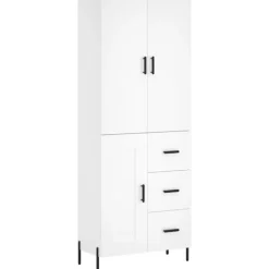 vidaXL Skåp>Högskåp 69,5x34x180 cm konstruerat trä