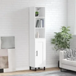 vidaXL Skåp>Högskåp 34,5x34x180 cm konstruerat trä