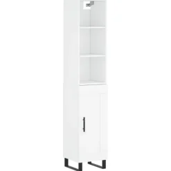 vidaXL Skåp>Högskåp 34,5x34x180 cm konstruerat trä