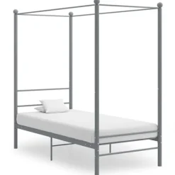 vidaXL Sängar>Himmelsäng metall 90x200 cm