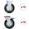 vidaXL Balkongmöbler>Hjul 32 st 200 mm