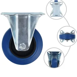 vidaXL Balkongmöbler>Hjul 16 st 100 mm