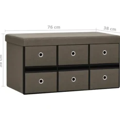 vidaXL Kistor & Koffertar><noscript><img width=