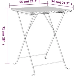 vidaXL Balkongmöbler><noscript><img width=