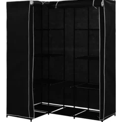 vidaXL Skåp>Hörngarderob 130x87x169 cm