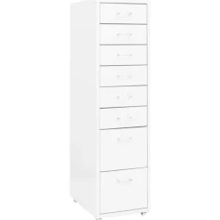 vidaXL Byråer>Hurts 20x41x109 cm metall