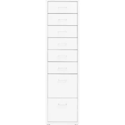 vidaXL Byråer>Hurts 20x41x109 cm metall