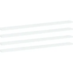 vidaXL Hyllor>Hyllplan 4 st 100x10x1,5 cm konstruerat trä
