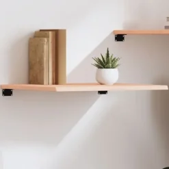 vidaXL Hyllor>Hyllplan 60x50x2 cm obehandlad massiv ek