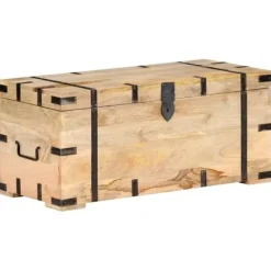 vidaXL Kistor & Koffertar>Kista 90x40x40 cm massivt mangoträ