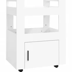 vidaXL Köksö>Köksvagn 60x45x80 cm konstruerat trä