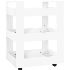 vidaXL Köksö>Köksvagn 60x45x80 cm konstruerat trä