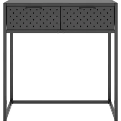 vidaXL Småbord>Konsolbord 72x35x75 cm stål