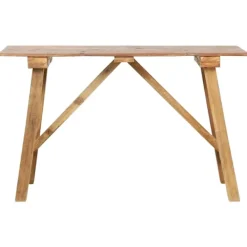 vidaXL Småbord>Konsolbord 130x40x80 cm blandat återvunnet trä