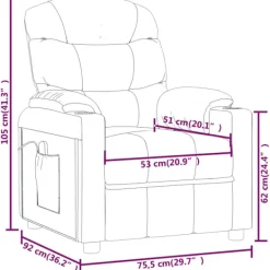 vidaXL Fåtöljer><noscript><img width=