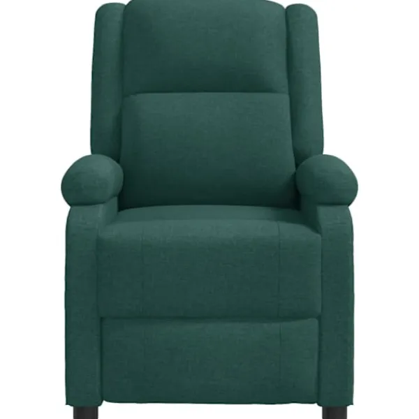 vidaXL Fåtöljer>Massagefåtölj mörk tyg