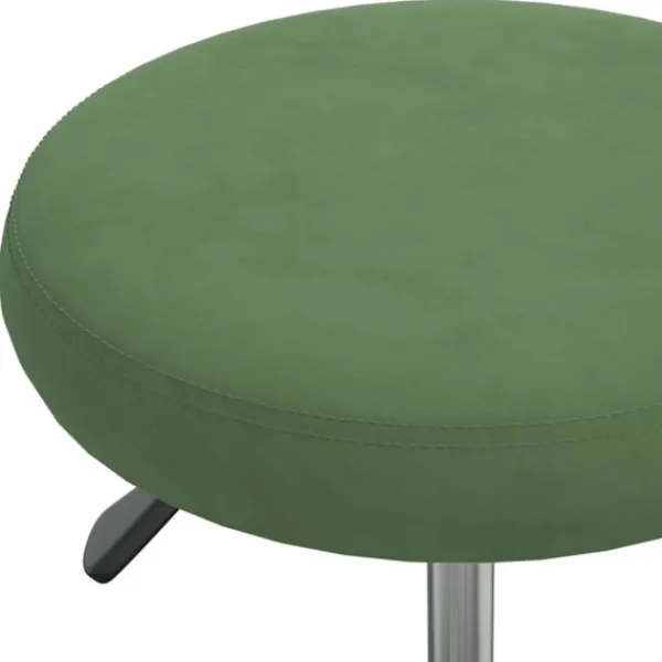 vidaXL Pallar>Massagepall mörk sammet