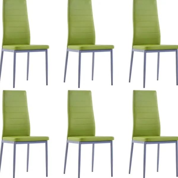 vidaXL Matgrupper>Matbord och stolar 7 delar