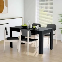 vidaXL Matgrupper>Matbord 140x74,5x76 cm konstruerat trä