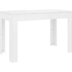 vidaXL Matbord>Matbord högglans 120x60x76 cm konstruerat trä