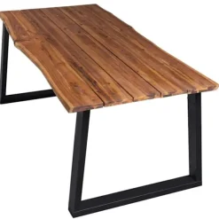 vidaXL Matbord>Matbord 170x90x75 cm massivt akaciaträ