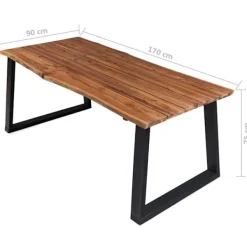 vidaXL Matbord><noscript><img width=