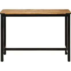 vidaXL Matbord>Matbord 110x60x76 cm massivt mangoträ