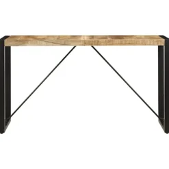 vidaXL Matbord>Matbord 140x70x75 cm massivt mangoträ