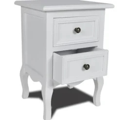 vidaXL Sängar>Nattduksbord 2 lådor