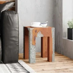 vidaXL Pallar>Pall teakträ harts 30x30x40 cm