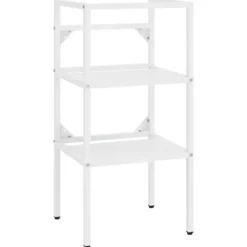 vidaXL Hyllor>Ram för tvättställ 40x38x83 cm järn