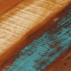 vidaXL Soffbord>Runt soffbord återvunnet massivt trä 68x35 cm