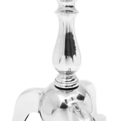 vidaXL Småbord>Sidobord fyrkantigt aluminium