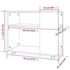 vidaXL Hyllor><noscript><img width=