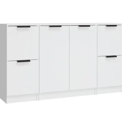 vidaXL Byråer>Skänk 3 delar konstruerat trä