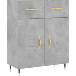 vidaXL Sideboards>Skänk betong 69,5x34x90 cm konstruerat trä