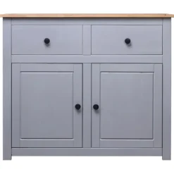 vidaXL Sideboards>Skänk 93x40x80 cm massiv furu panama