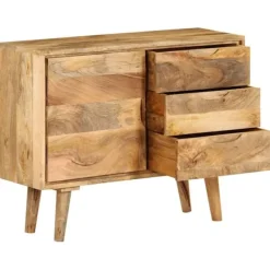 vidaXL Byråer>Skänk massivt mangoträ 90x30x69 cm