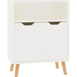 vidaXL Skåp>Skänk högglans 60x30x72 cm konstruerat trä