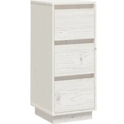 vidaXL Byråer>Skänk 32x34x75 cm massiv furu