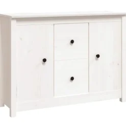 vidaXL Byråer>Skänk 100x35x74 cm massiv furu