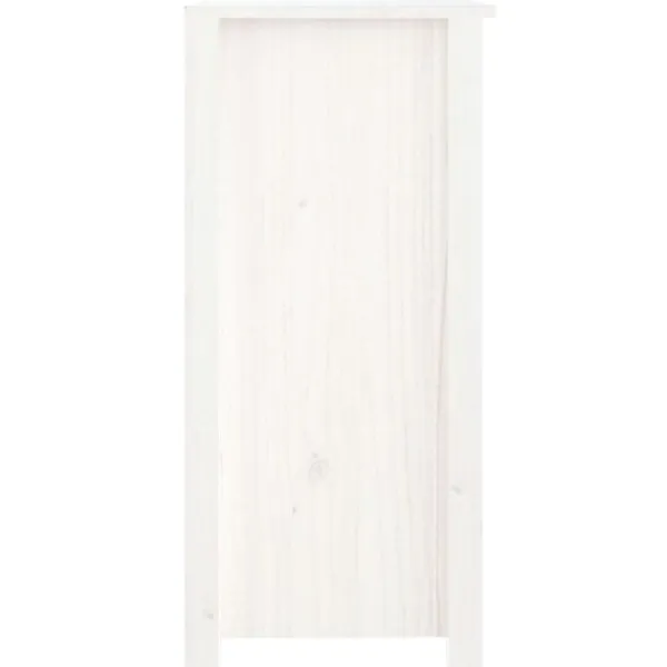 vidaXL Byråer>Skänk 100x35x74 cm massiv furu