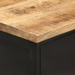 vidaXL Sideboards>Skänk 100x35x77 cm massivt grovt mangoträ