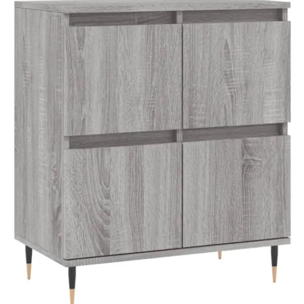 vidaXL Sideboards>Skänkar 2 st sonoma konstruerat trä