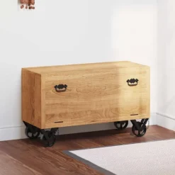 vidaXL Skåp>Skoskåp 86x35x55 cm massivt mangoträ