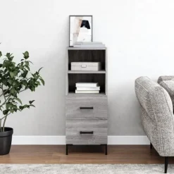 vidaXL Skåp>Skåp sonoma 34,5x34x90 cm konstruerat trä