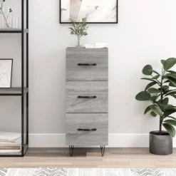 vidaXL Byråer>Skåp sonoma 34,5x34x90 cm konstruerat trä