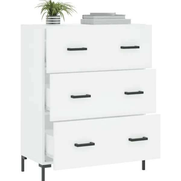 vidaXL Byråer>Skåp 69,5x34x90 cm konstruerat trä