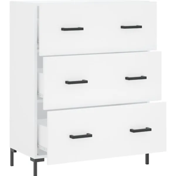 vidaXL Byråer>Skåp 69,5x34x90 cm konstruerat trä